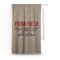 Farm Quotes Curtain With Window and Rod