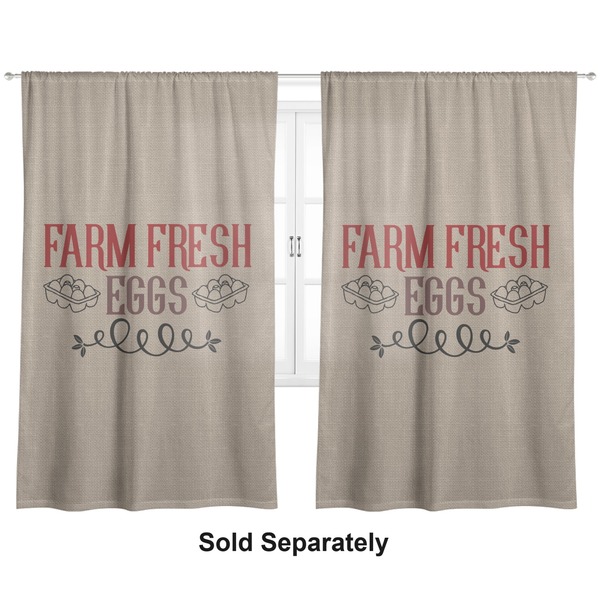 Custom Farm Quotes Curtain Panel - Custom Size