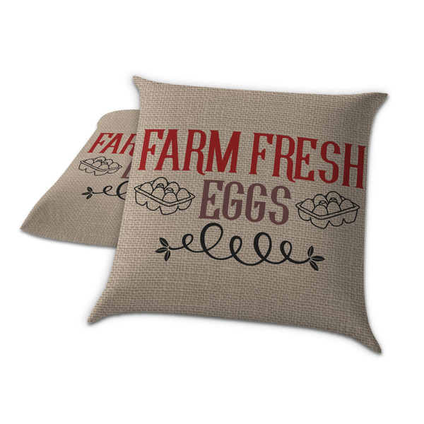 Farm Quotes Decorative Pillow Case - TWO