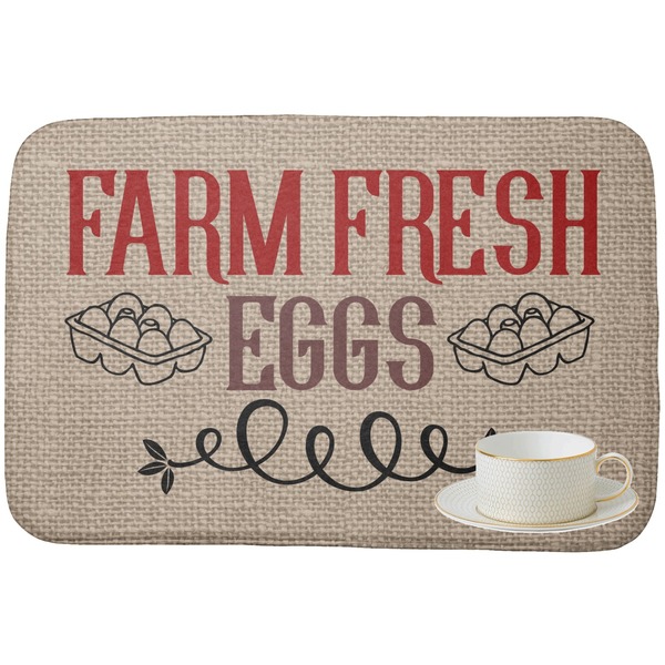 Farm Quotes Dish Drying Mat