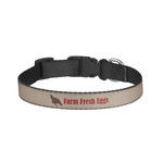 Farm Quotes Dog Collar - Large (Personalized)
