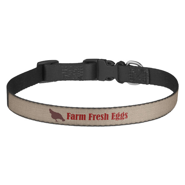 Custom Farm Quotes Dog Collar - Medium (Personalized)