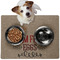 Farm Quotes Dog Food Mat - Medium LIFESTYLE