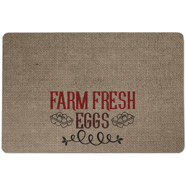 Custom Farm Quotes Dog Food Mat