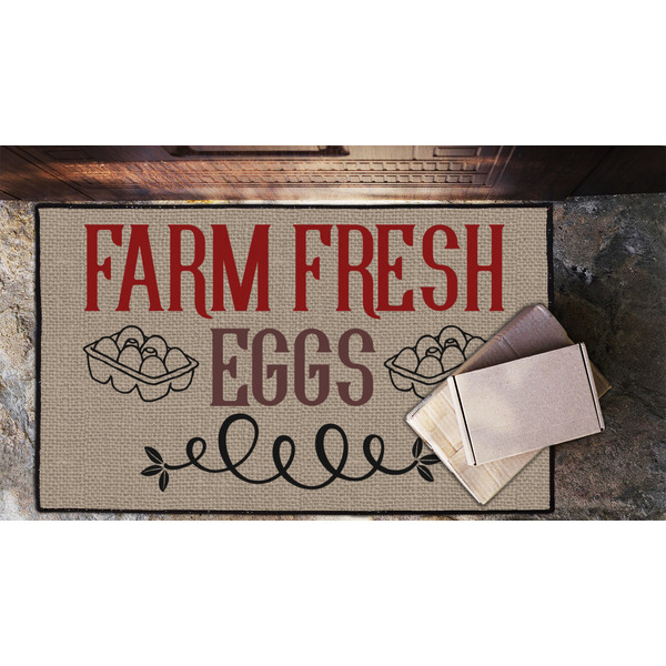 Farm Quotes Door Mat - LIFESTYLE (Lrg)