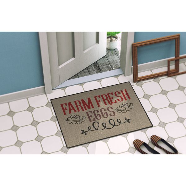 Farm Quotes Door Mat Lifestyle