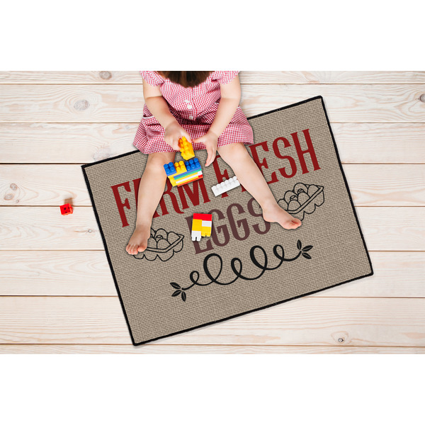Farm Quotes Door Mats - LIFESTYLE kid