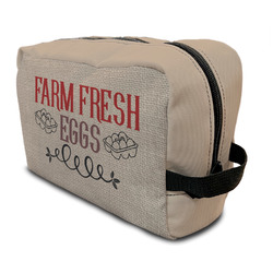 Farm Quotes Toiletry Bag / Dopp Kit