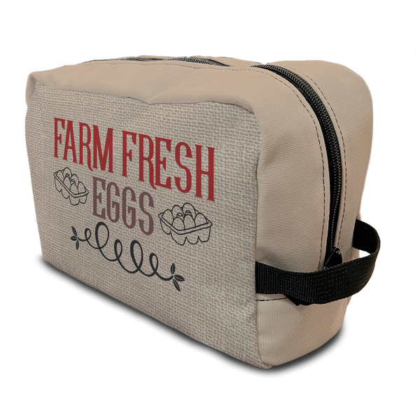 Custom Farm Quotes Toiletry Bag / Dopp Kit