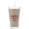 Farm Quotes Double Wall Tumbler with Straw