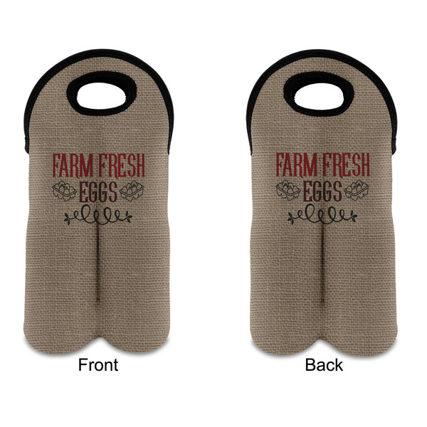 Farm Quotes Double Wine Tote - APPROVAL (new)
