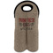 Farm Quotes Double Wine Tote - Front (new)