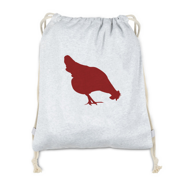 Custom Farm Quotes Drawstring Backpack - Sweatshirt Fleece - Double Sided
