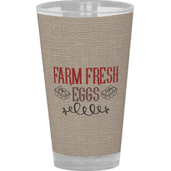 Farm Quotes Pint Glass - Full Color