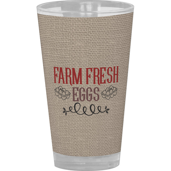 Custom Farm Quotes Pint Glass - Full Color