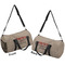Farm Quotes Duffle bag large front and back sides
