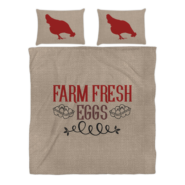 Farm Quotes Duvet cover Set - Queen - Alt Approval
