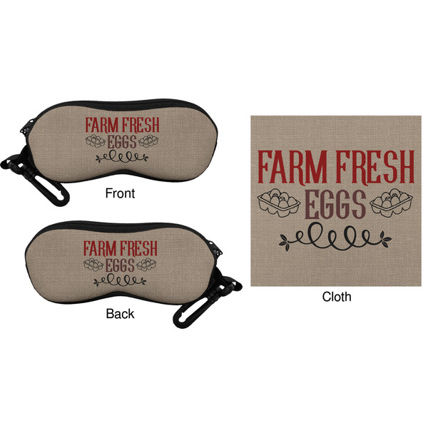 Farm Quotes Eyeglass Case & Cloth (Approval)