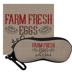 Farm Quotes Eyeglass Case & Cloth
