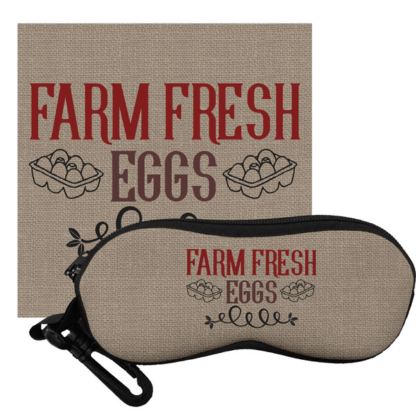 Custom Farm Quotes Eyeglass Case & Cloth