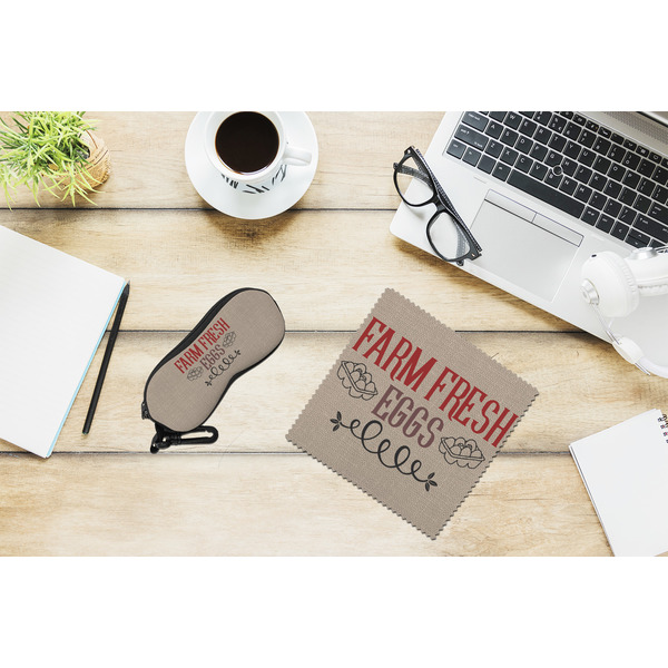 Farm Quotes Eyeglass Case and Cloth Set - LIFESTYLE