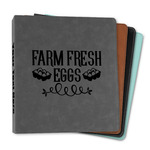 Farm Quotes Leather Binder - 1"