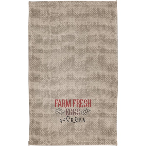Farm Quotes Finger Tip Towel - Full View
