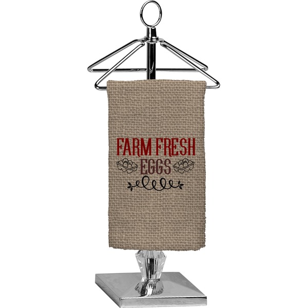 Custom Farm Quotes Finger Tip Towel - Full Print