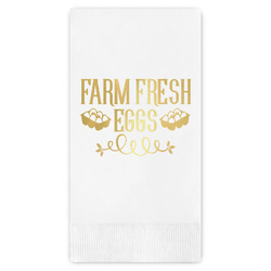 Farm Quotes Guest Napkins - Foil Stamped