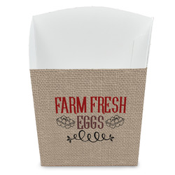 Farm Quotes French Fry Favor Boxes