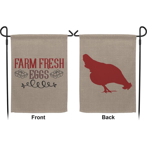 Farm Quotes Garden Flag - Double Sided Front and Back