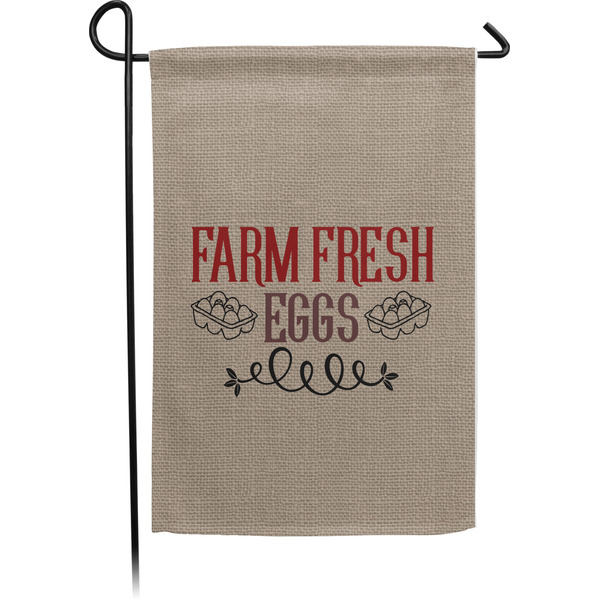 Custom Farm Quotes Small Garden Flag - Single Sided