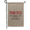 Farm Quotes Small Garden Flag - Single Sided
