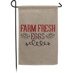 Farm Quotes Small Garden Flag - Double Sided