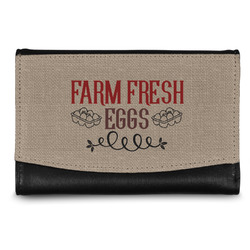 Farm Quotes Genuine Leather Women's Wallet - Small