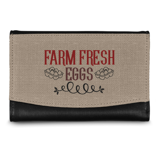Custom Farm Quotes Genuine Leather Women's Wallet - Small