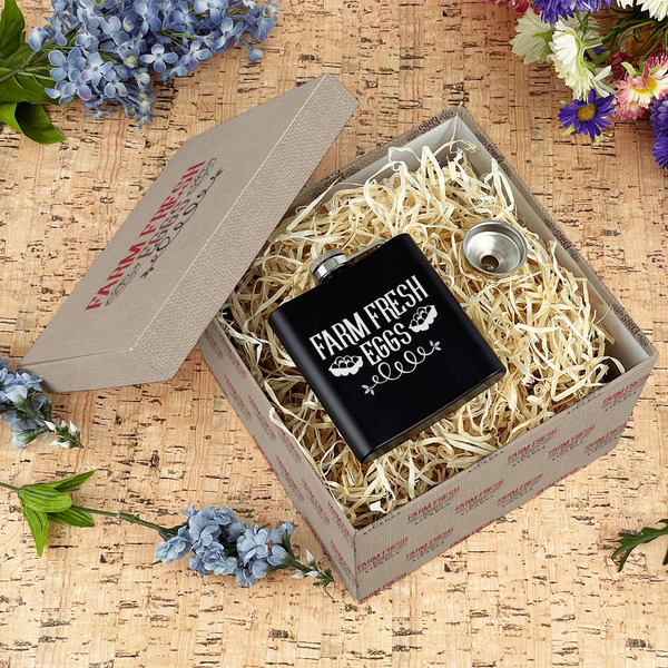 Farm Quotes Gift Boxes with Lid - Canvas Wrapped - Large - In Context