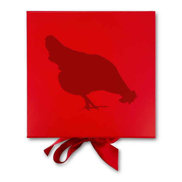 Farm Quotes Gift Boxes with Magnetic Lid - Red - Approval