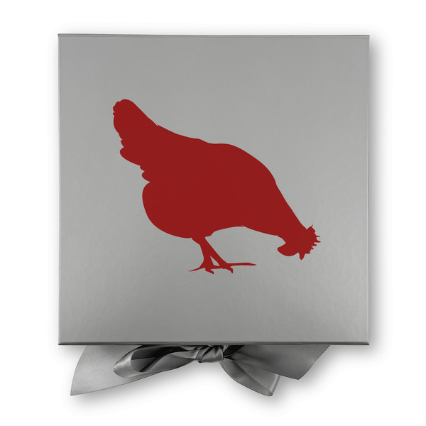 Farm Quotes Gift Boxes with Magnetic Lid - Silver - Approval