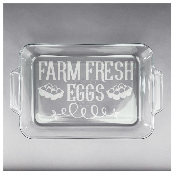 Farm Quotes Glass Baking Dish - APPROVAL (13x9)