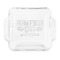 Farm Quotes Glass Cake Dish - APPROVAL (8x8)