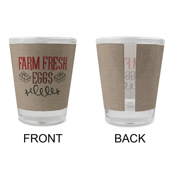 Farm Quotes Glass Shot Glass - Standard - APPROVAL