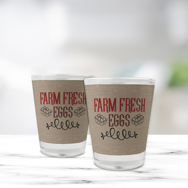 Farm Quotes Glass Shot Glass - Standard - LIFESTYLE