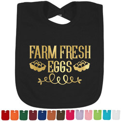 Farm Quotes Foil Baby Bibs (Personalized)