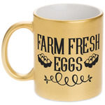 Farm Quotes Metallic Mug