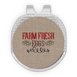 Farm Quotes Golf Ball Marker - Hat Clip - Silver