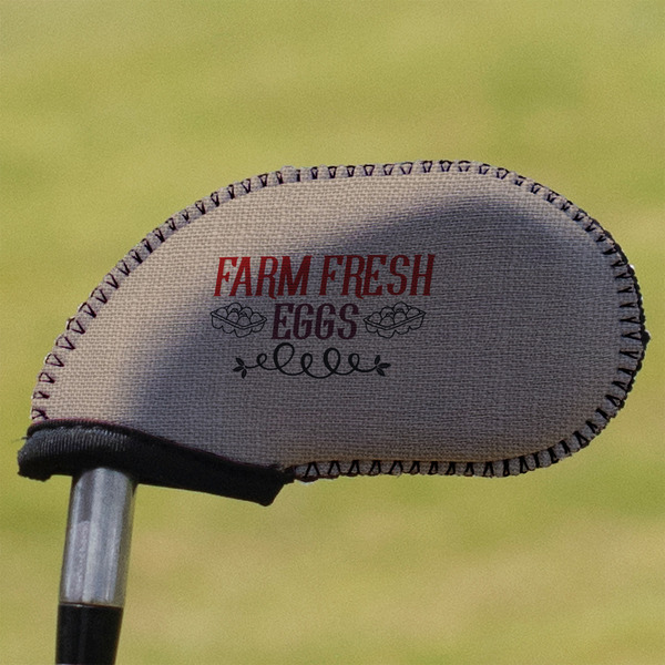 Custom Farm Quotes Golf Club Iron Cover - Single