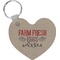 Farm Quotes Heart Keychain (Personalized)