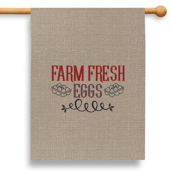 Custom Farm Quotes 28" House Flag - Single Sided
