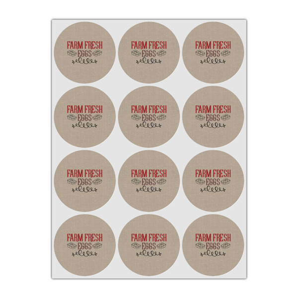 Farm Quotes Icing Circle - Small - Set of 12